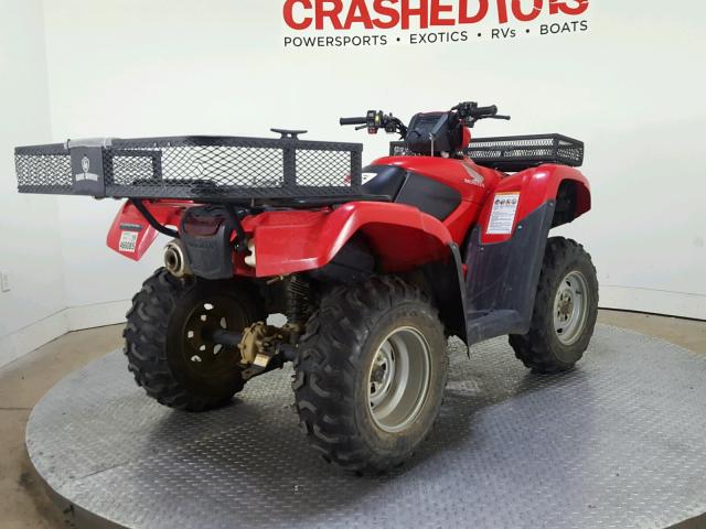 1HFTE3870C4004439 - 2012 HONDA TRX500 FE RED photo 8