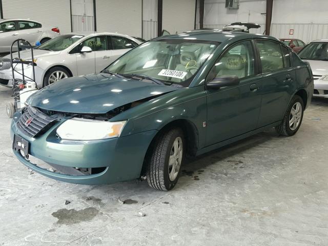 1G8AJ55F96Z107624 - 2006 SATURN ION LEVEL GREEN photo 2