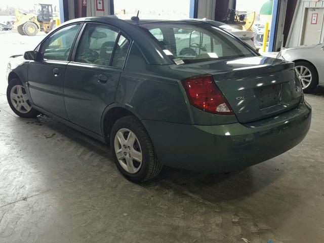 1G8AJ55F96Z107624 - 2006 SATURN ION LEVEL GREEN photo 3