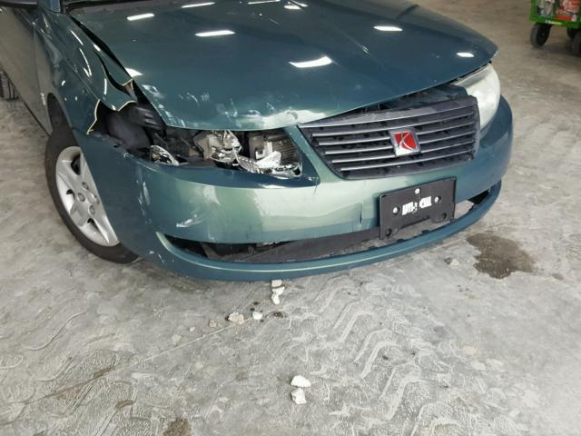 1G8AJ55F96Z107624 - 2006 SATURN ION LEVEL GREEN photo 9
