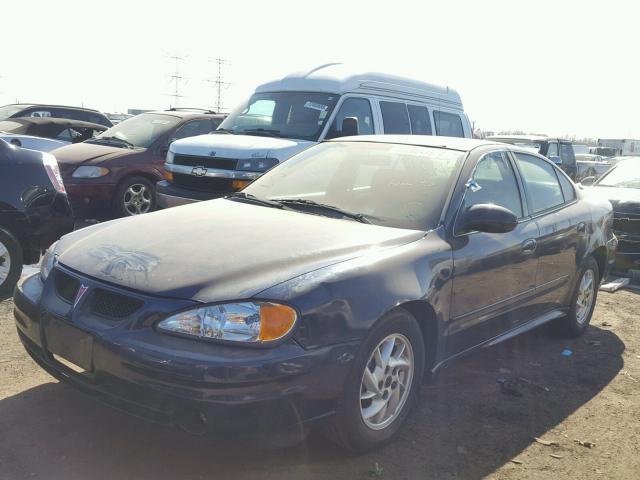 1G2NE52FX4M604633 - 2004 PONTIAC GRAND AM S Mavi foto 2
