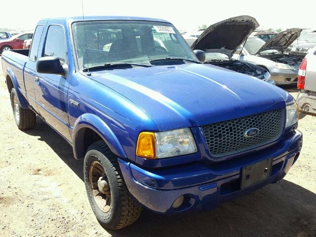 1FTYR14U53PB53190 - 2003 FORD RANGER SUP BLUE photo 1