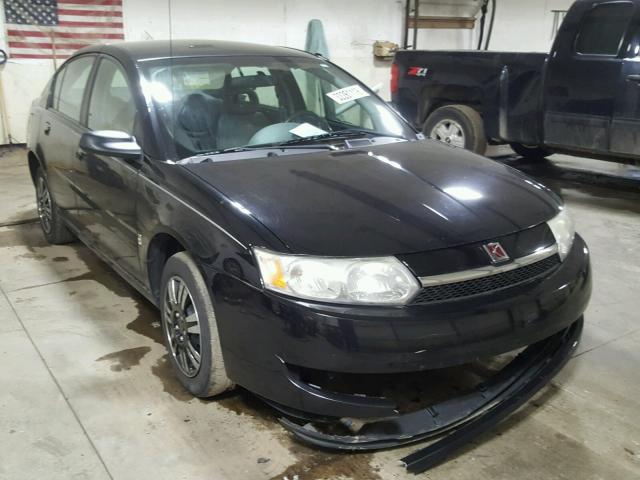 1G8AJ54F04Z210574 - 2004 SATURN ION LEVEL შავი ფოტო 1