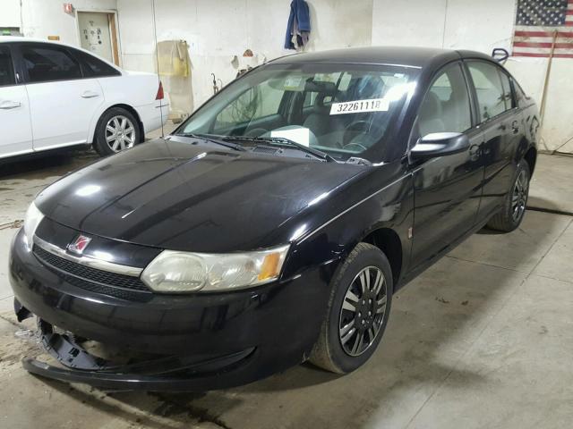 1G8AJ54F04Z210574 - 2004 SATURN ION LEVEL შავი ფოტო 2