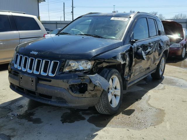 1C4NJDBB6GD733262 - 2016 JEEP COMPASS SP BLACK photo 2
