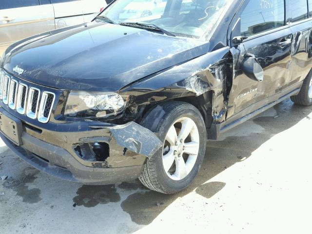 1C4NJDBB6GD733262 - 2016 JEEP COMPASS SP BLACK photo 9