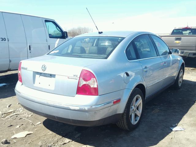 WVWTH63B44P150342 - 2004 VOLKSWAGEN PASSAT GLX 蓝色 照片 4