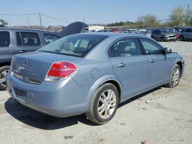 1G8ZV57B99F177972 - 2009 SATURN AURA XR BLUE photo 4