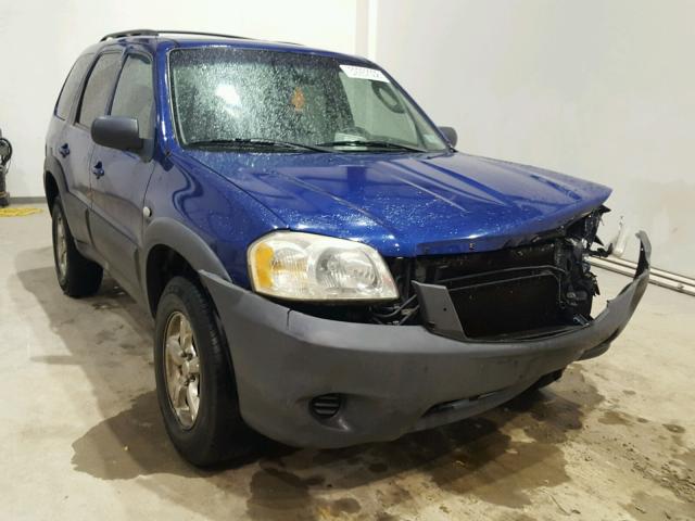 4F2YZ02Z66KM20895 - 2006 MAZDA TRIBUTE I BLUE photo 1