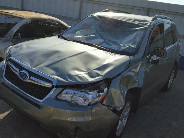 JF2SJAHC1GH434306 - 2016 SUBARU FORESTER 2 GREEN photo 9