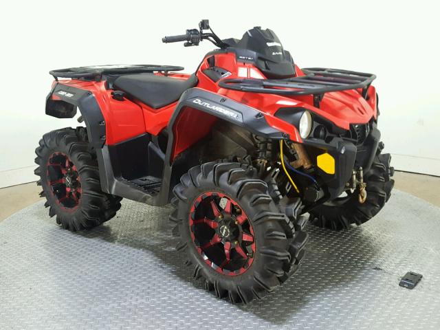 3JBLGAR27FJ001904 - 2015 CAN-AM OUTLANDER RED photo 2