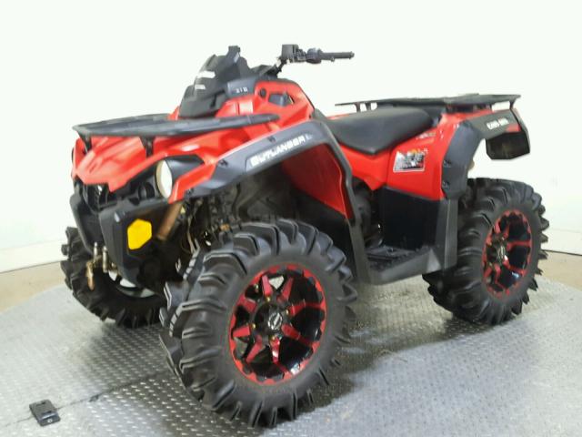 3JBLGAR27FJ001904 - 2015 CAN-AM OUTLANDER RED photo 4