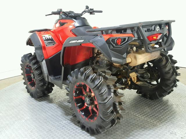 3JBLGAR27FJ001904 - 2015 CAN-AM OUTLANDER RED photo 6