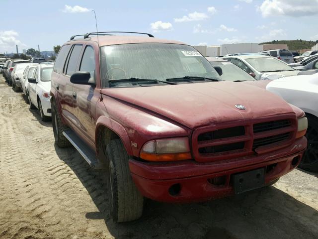 1B4HS28YXWF149148 - 1998 DODGE DURANGO RED photo 1