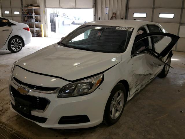 1G11B5SA1GF168943 - 2016 CHEVROLET MALIBU LIM WHITE photo 2