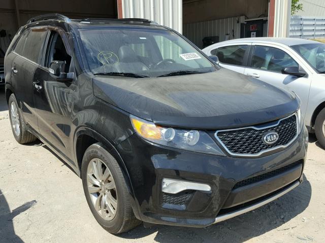 5XYKW4A29CG210741 - 2012 KIA SORENTO SX BLACK photo 1