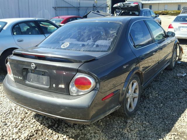 JN1DA31D82T429425 - 2002 NISSAN MAXIMA GLE GRAY photo 4