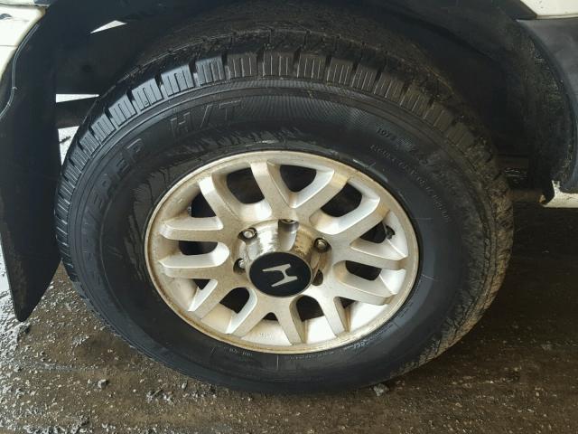 4S6CK58WX14410525 - 2001 HONDA PASSPORT E 白色 照片 9