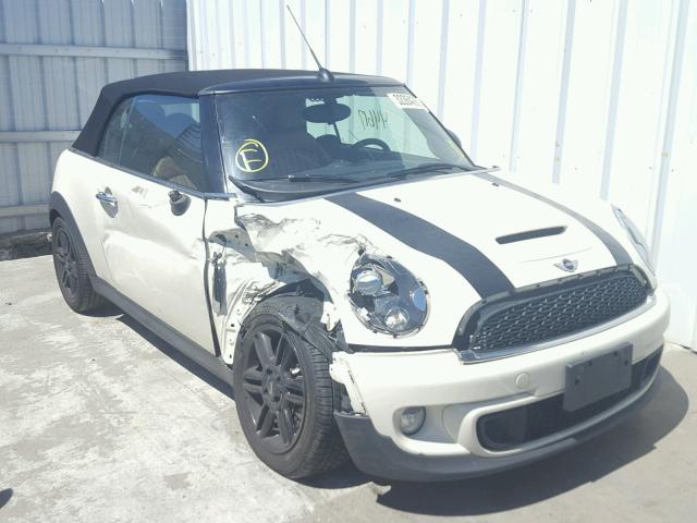 WMWZP3C56ET707019 - 2014 MINI COOPER S WHITE photo 1