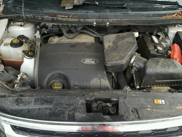 2FMDK3JC3DBA77726 - 2013 FORD EDGE SEL SILVER photo 7