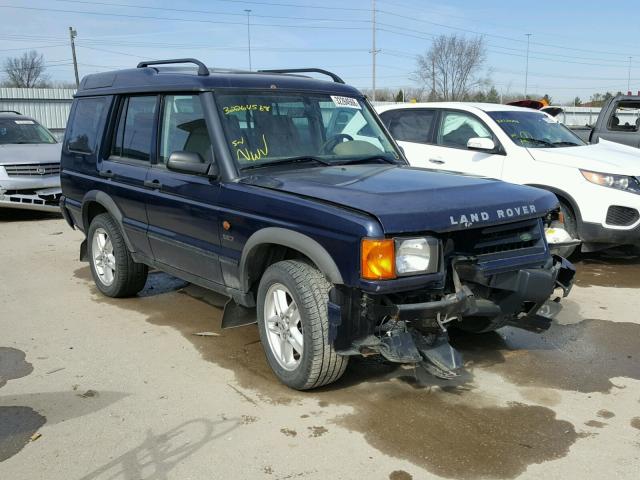 SALTW12472A758022 - 2002 LAND ROVER DISCOVERY BLUE photo 1