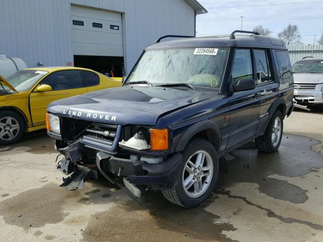 SALTW12472A758022 - 2002 LAND ROVER DISCOVERY BLUE photo 2