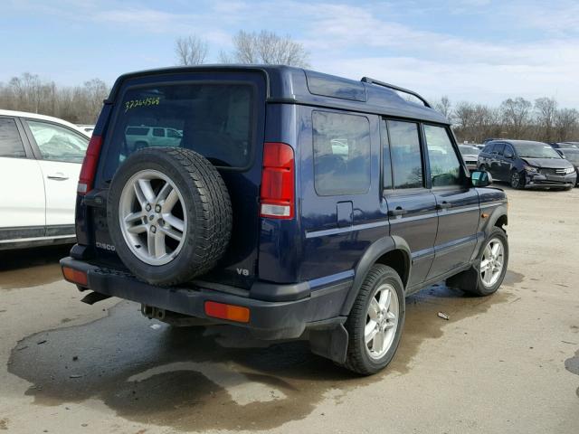 SALTW12472A758022 - 2002 LAND ROVER DISCOVERY BLUE photo 4