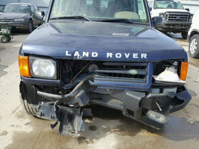 SALTW12472A758022 - 2002 LAND ROVER DISCOVERY BLUE photo 9