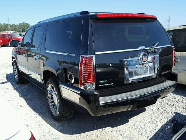 1GYS4KEF8BR369820 - 2011 CADILLAC ESCALADE E BLACK photo 3