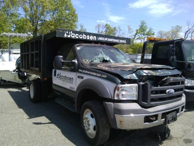 1FDXF47P35EC30015 - 2005 FORD F450 SUPER BLACK photo 1