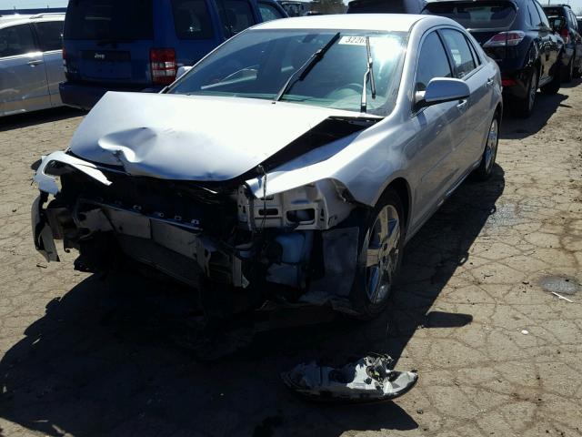 1G1ZC5E01CF202795 - 2012 CHEVROLET MALIBU 1LT SILVER photo 2