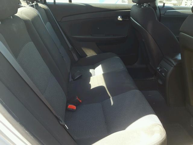 1G1ZC5E01CF202795 - 2012 CHEVROLET MALIBU 1LT SILVER photo 6