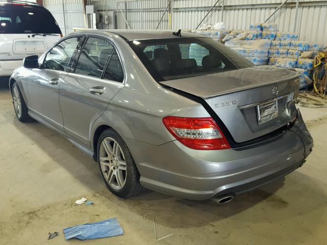 WDDGF56X18F050225 - 2008 MERCEDES-BENZ C 350 GRAY photo 3