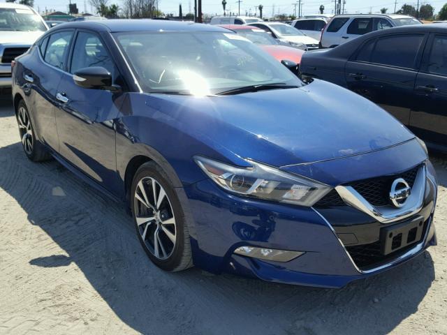 1N4AA6AP8HC373738 - 2017 NISSAN MAXIMA 3.5 BLUE photo 1