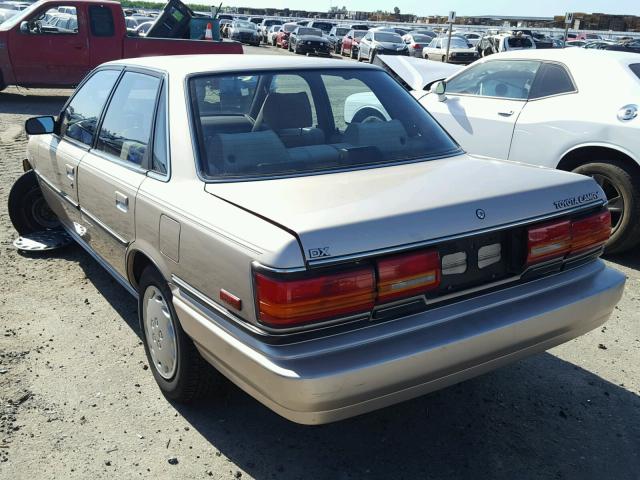 JT2SV21E2M3447930 - 1991 TOYOTA CAMRY DLX TAN photo 3