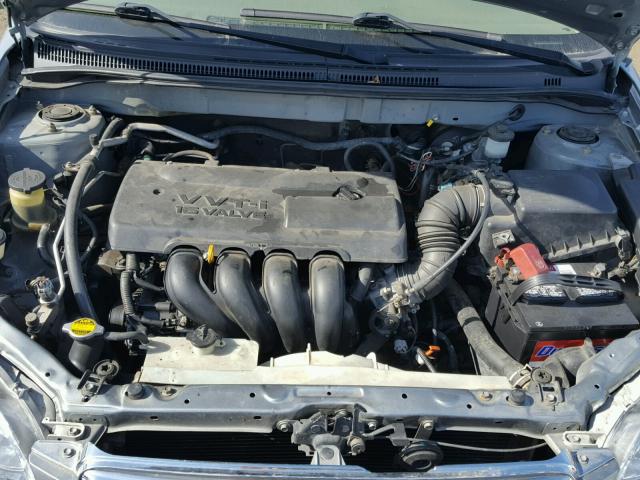 1NXBR32E83Z032728 - 2003 TOYOTA COROLLA CE GRAY photo 7