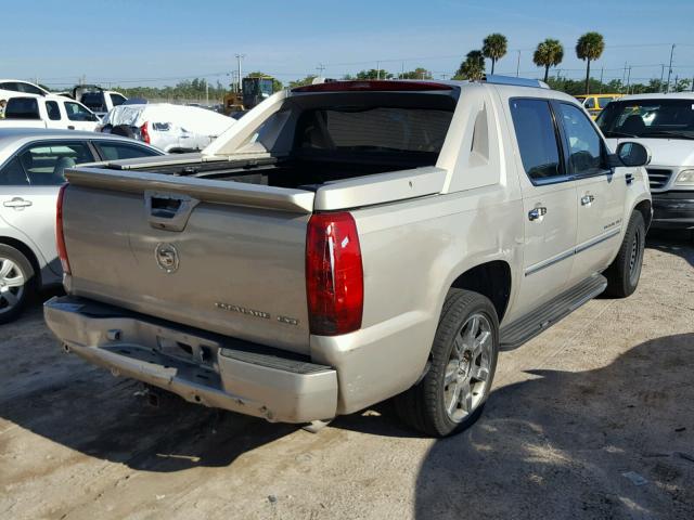 3GYFK62857G217313 - 2007 CADILLAC ESCALADE E GOLD photo 4