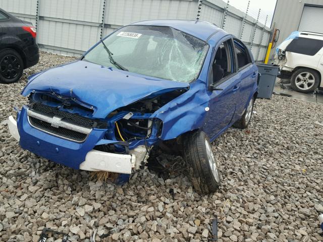 KL1TD56628B173746 - 2008 CHEVROLET AVEO BASE Mavi foto 2
