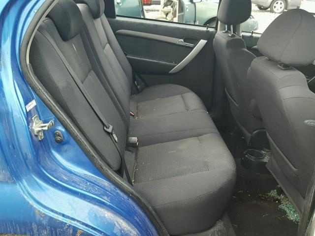KL1TD56628B173746 - 2008 CHEVROLET AVEO BASE Mavi foto 6