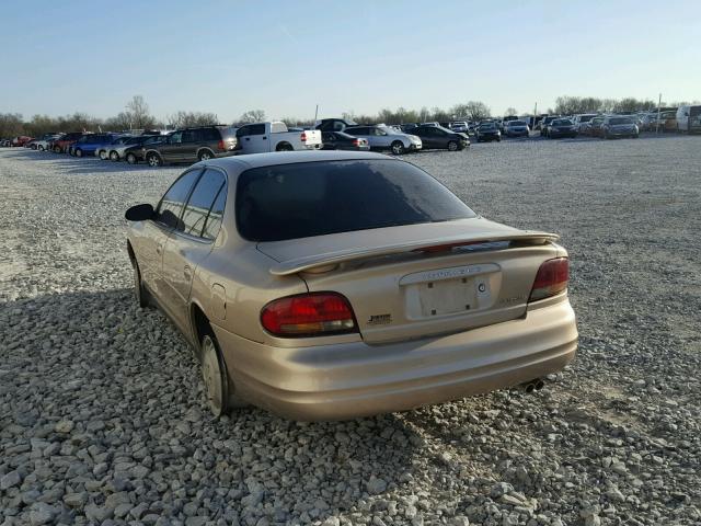 1G3WH52H82F207481 - 2002 OLDSMOBILE INTRIGUE G GOLD photo 3