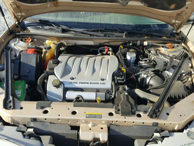 1G3WH52H82F207481 - 2002 OLDSMOBILE INTRIGUE G GOLD photo 7