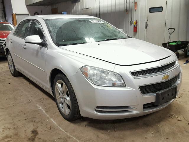 1G1ZC5EB7AF163452 - 2010 CHEVROLET MALIBU 1LT SILVER photo 1