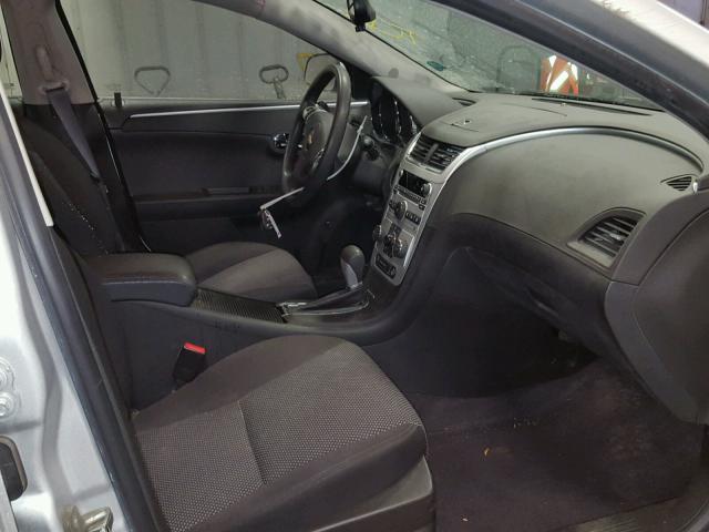1G1ZC5EB7AF163452 - 2010 CHEVROLET MALIBU 1LT SILVER photo 5