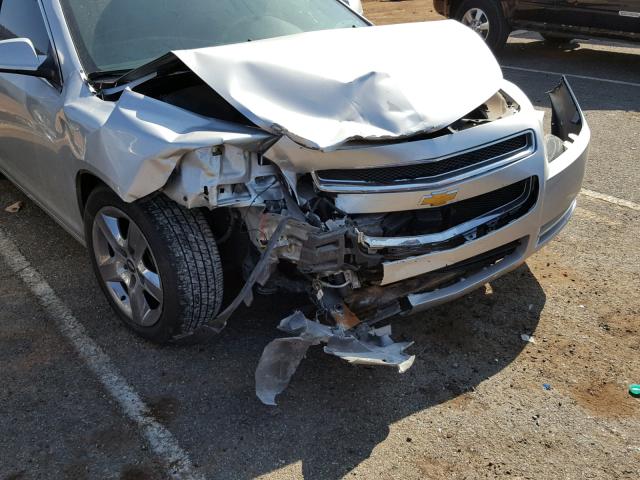 1G1ZC5E01AF254781 - 2010 CHEVROLET MALIBU 1LT 银色 照片 9
