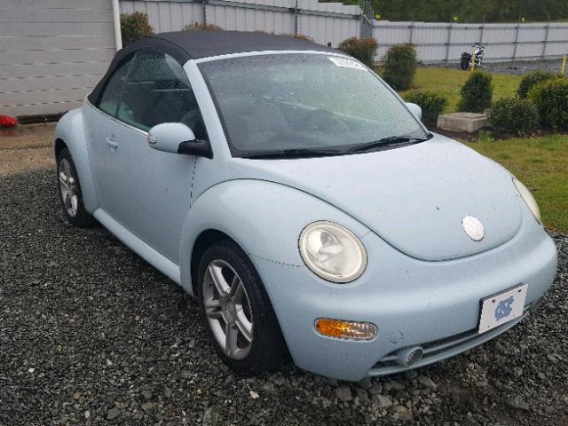 3VWCD31Y65M301168 - 2005 VOLKSWAGEN NEW BEETLE ლურჯი ფოტო 1
