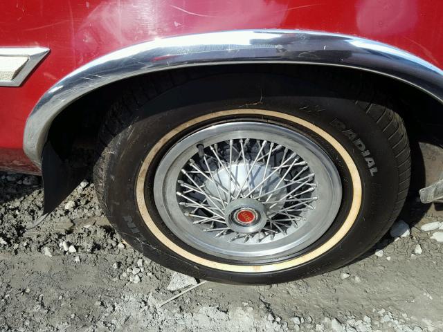 6G21H251253 - 1976 FORD TORINO RED photo 9