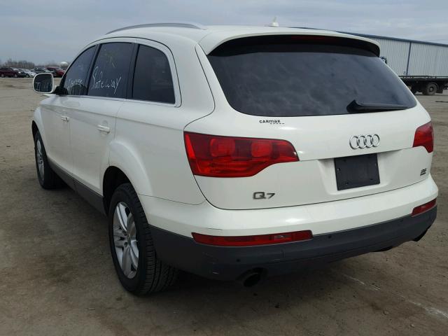 WA1AY74L89D025528 - 2009 AUDI Q7 3.6 QUA WHITE photo 3