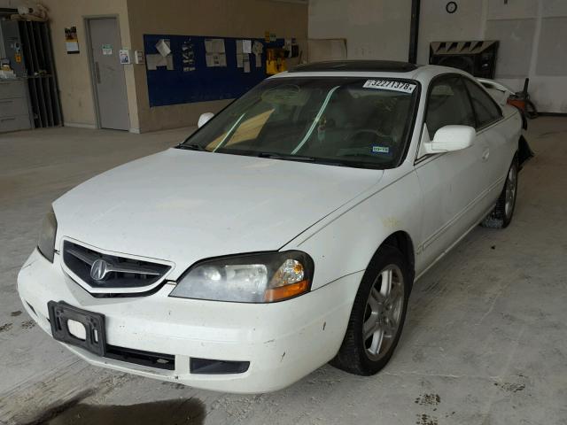 19UYA42643A001807 - 2003 ACURA 3.2CL TYPE WHITE photo 2
