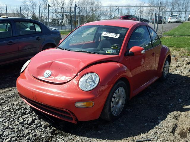 3VWBK31C64M414655 - 2004 VOLKSWAGEN NEW BEETLE ORANGE photo 2