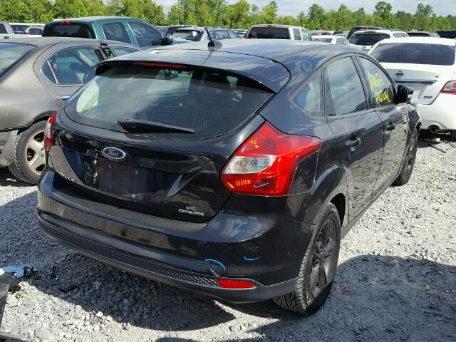 1FADP3K20DL119187 - 2013 FORD FOCUS SE BLACK photo 4